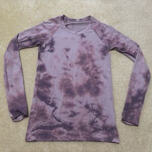 Purple Tie-Dye Women's Top